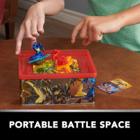 Bakugan Baku-tin con Special Attack Mantid, personalizzabile, action figure rotante e custodia, giocattoli per bambini e bambine