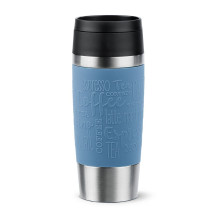 EMSA Travel Mug Classic 36 ml Blu, Acciaio inox
