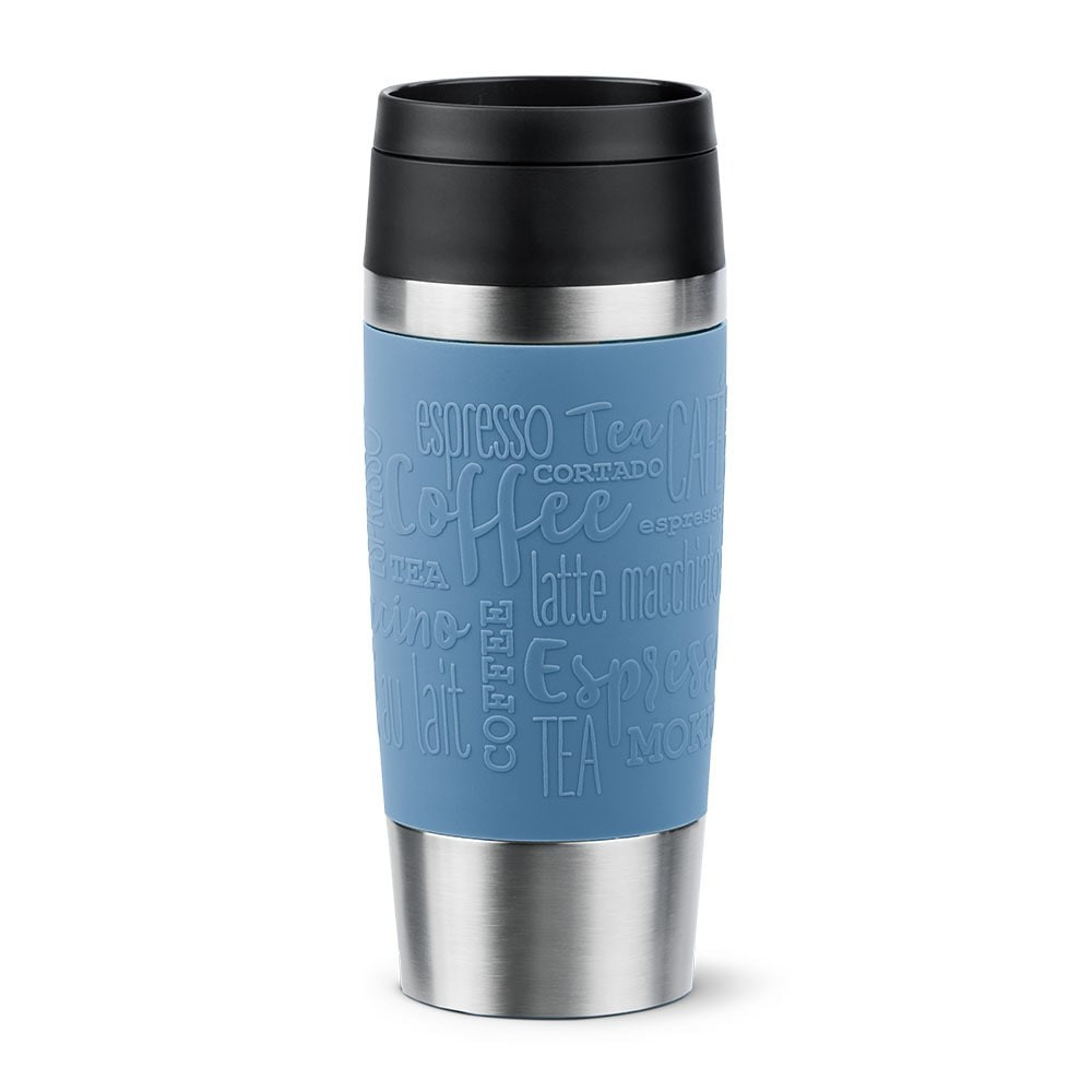 EMSA Travel Mug Classic 36 ml Blu, Acciaio inox