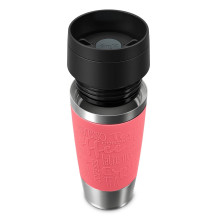 EMSA Travel Mug Classic 36 ml Corallo, Acciaio inox