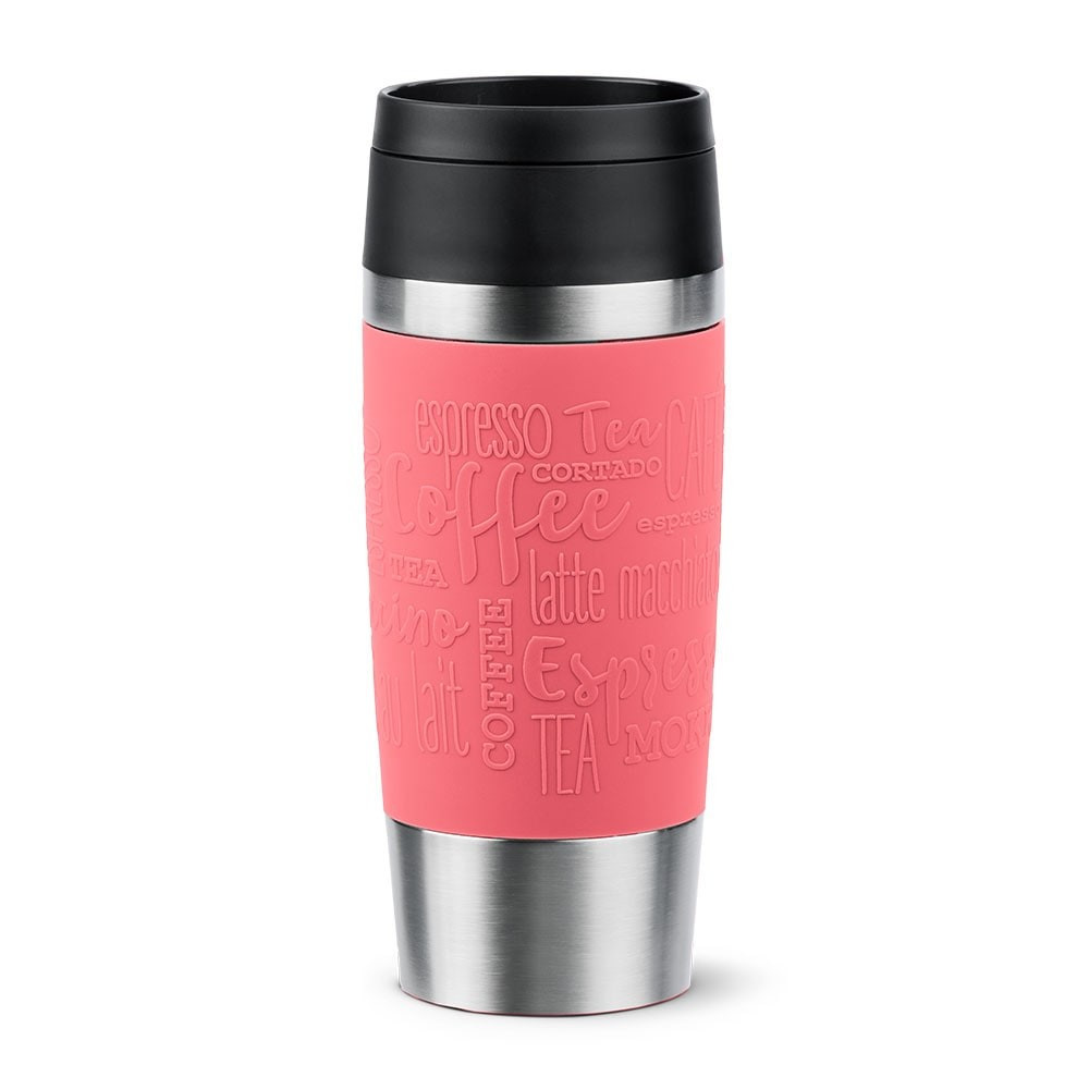EMSA Travel Mug Classic 36 ml Corallo, Acciaio inox