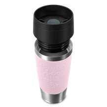 EMSA Travel Mug Classic 36 ml Rosa, Acciaio inox