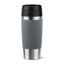 EMSA Travel Mug Classic 36 ml Grigio, Acciaio inox