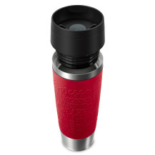 EMSA Travel Mug Classic N2022200 tazza da viaggio 500 ml Nero, Rosso, Acciaio inox Acciaio inox
