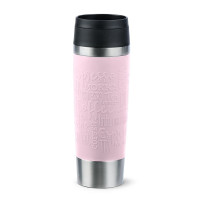 EMSA Travel Mug Classic Grande 500 ml Rosa, Acciaio inox