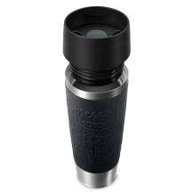 EMSA Travel Mug Classic N2022000 tazza da viaggio 500 ml Nero, Acciaio inox Acciaio inox