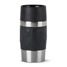 EMSA N21601 0,3 ml Nero Acciaio inox