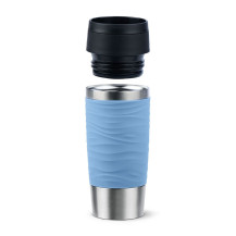 EMSA Travel Mug Waves 36 ml Blu, Acciaio inox