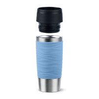 EMSA Travel Mug Waves 36 ml Blu, Acciaio inox