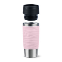 EMSA Travel Mug Waves 36 ml Rosa, Acciaio inox