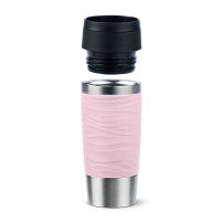 EMSA Travel Mug Waves 36 ml Rosa, Acciaio inox