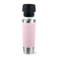 EMSA Travel Mug Waves Grande 500 ml Rosa, Acciaio inox