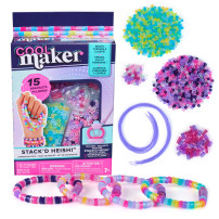 Cool Maker , Ricarica Perline per Macchina dei Braccialetti dell'Amicizia, con oltre 1300 Perline, per la Realizzazione di 10 Br