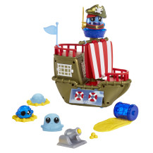 MGA Entertainment DohKins Pirate Ship Playset Set da gioco in argilla da modellare 191 g Multicolore