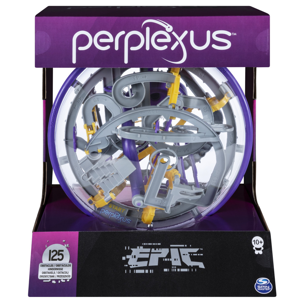 Games Perplexus Epic, il Labirinto in 3D con 125 Ostacoli da Capogiro, 10+ Anni