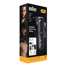 Braun AIO5540 tagliacapelli Nero 14 Ioni di Litio, Tagliacappelli
