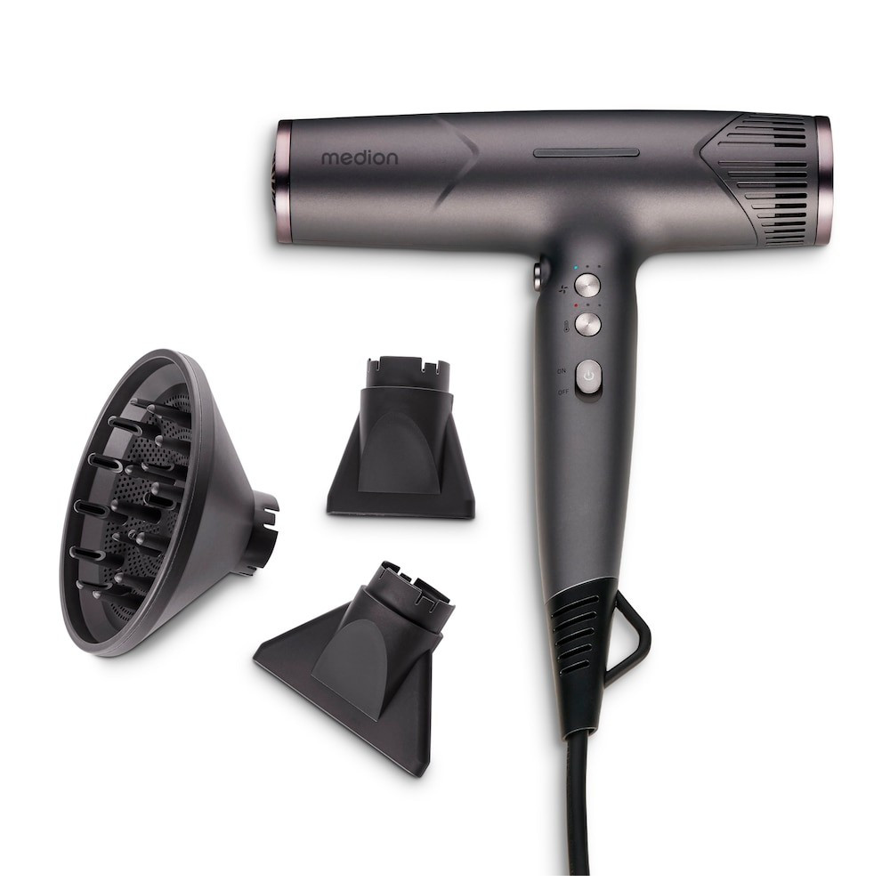 MEDION LIFE HD2 asciuga capelli 1740 W Nero