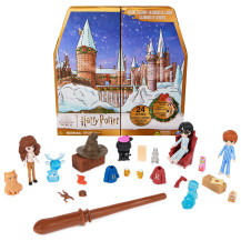 Wizarding World Harry Potter, Calendario dell'Avvento Magical Minis con 24 Regali, Calendario Avvento 2024, Calendario del Natal
