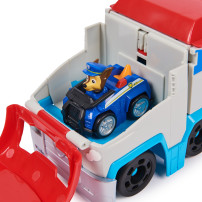 PAW Patrol , Pup Squad Patroller, Veicolo di Squadra, Veicolo Giocattolo con Auto Collezionabile di Chase, Giocattoli per Bambin