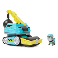 Rubble & Crew , Veicolo da lavoro di Motor, Palla demolitrice con personaggio da collezione, giocattoli per bambini dai 3 anni i
