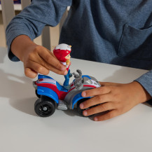 PAW Patrol , quad di Ryder, veicolo giocattolo con action figure da collezione, giocattoli orientati alla sostenibilità per bamb