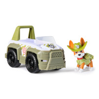 PAW Patrol , Veicolo Jungle Cruiser di Tracker, Veicolo e Personaggio Tracker, Giochi per bambini e bambine dai 3 anni in su
