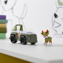 PAW Patrol , Veicolo Jungle Cruiser di Tracker, Veicolo e Personaggio Tracker, Giochi per bambini e bambine dai 3 anni in su