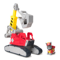 Rubble & Crew , Mega Gru di Charger, Veicolo Giocattolo con Personaggio Charger e 2 Attrezzi Rimovibili, Giocattoli PAW Patrol p