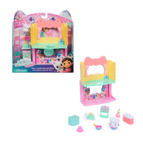 Gabby's Dollhouse : The Movie – La stanza Cucina Cake-tastica| Playset da 10 Pezzi con Personaggio, Accessori e Sorpresa | Gioca