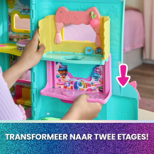 Gabby's Dollhouse : The Movie – La stanza Cucina Cake-tastica| Playset da 10 Pezzi con Personaggio, Accessori e Sorpresa | Gioca