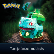 4D Build , Pokémon Bulbasaur, Kit di Modellismo 3D, Puzzle per Adulti, 195 pezzi, dai 12 Anni in su