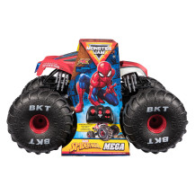 Monster Jam , veicolo Monster Truck Marvel Mega Spider-Man RC, fuoristrada, lungo oltre 61 cm, in scala 1:6, giocattoli dei supe