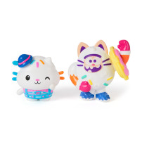 Gabby's Dollhouse : The Movie, Cakey Cat e Cookie Bobby, personaggi giocattolo e 2 accessori, giocattoli per bambine e bambini d
