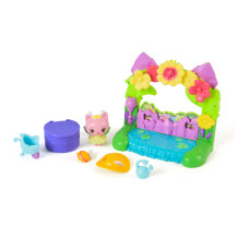 Gabby's Dollhouse : The Movie – Il Balcone Giardino di Queen Kitty Fairy con Figura e Accessori per la Casa | Giocattolo per Bam