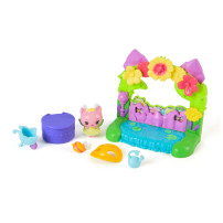Gabby's Dollhouse : The Movie – Il Balcone Giardino di Queen Kitty Fairy con Figura e Accessori per la Casa | Giocattolo per Bam