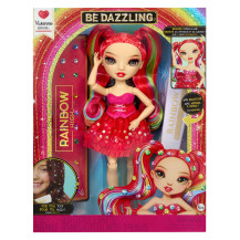 Rainbow High Be Dazzling Fashion Dolls- Vivienne Rouge (Red)