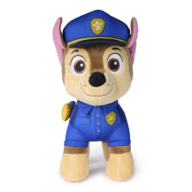 PAW Patrol : Ricerca e salvataggio Chase, peluche con accessorio torcia, giocattoli per la scuola materna, giocattoli per bambin