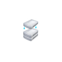 ICY BOX IB-AC602a Custodia a sacchetto Plastica Translucent