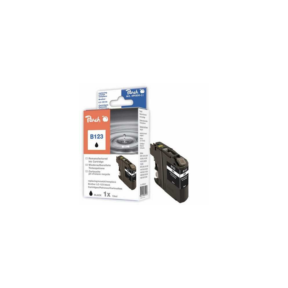 Peach 317205 cartuccia d'inchiostro 1 pz Nero