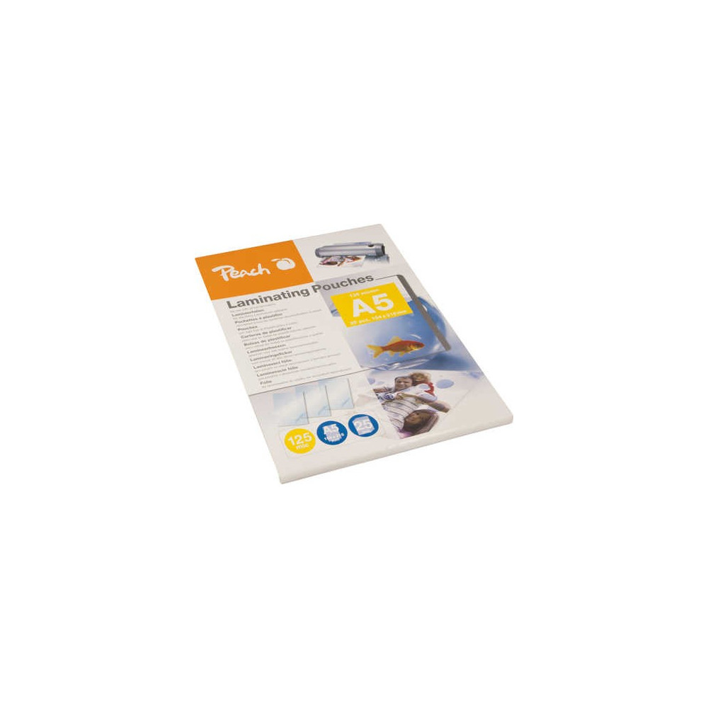 Peach 510439 pellicola per plastificatrice 25 pz