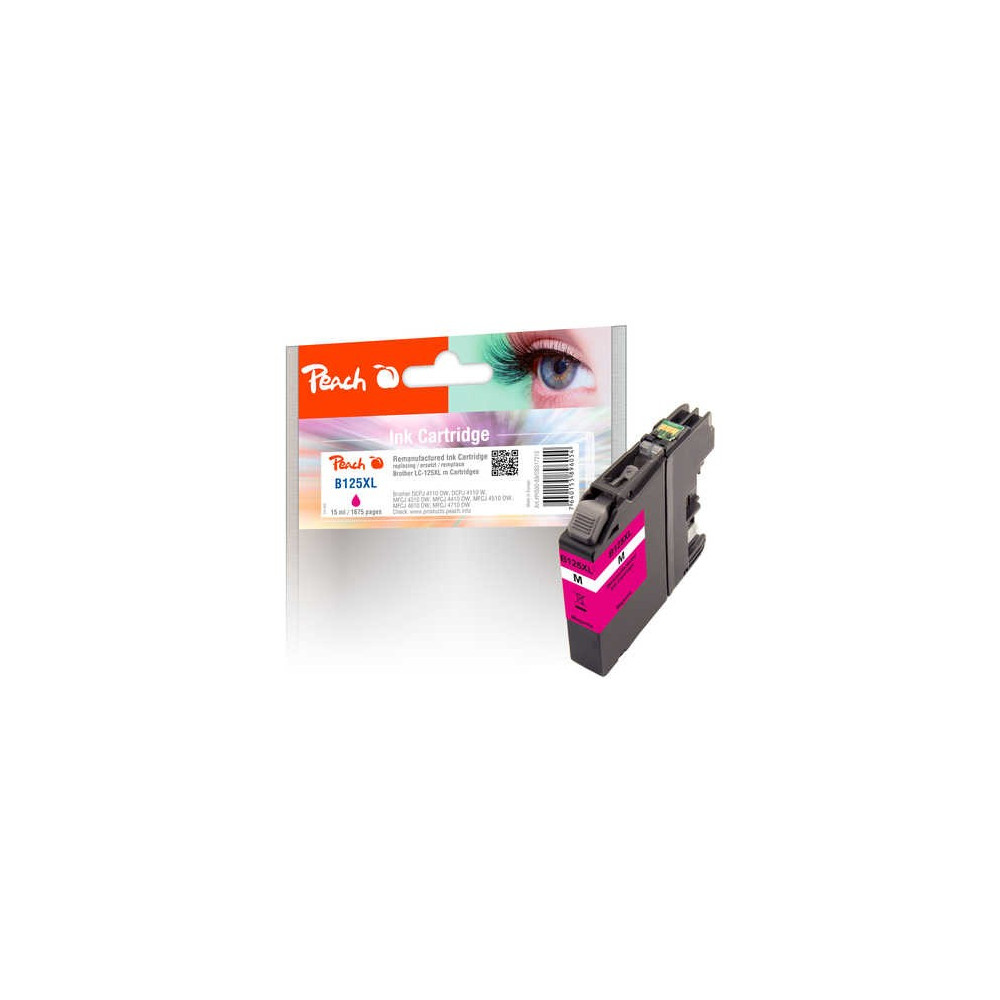 Peach 317213 cartuccia d'inchiostro 1 pz Compatibile Resa elevata (XL) Magenta
