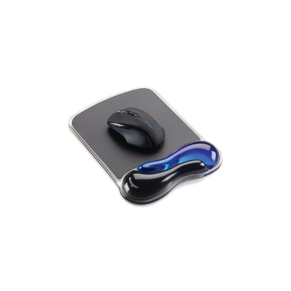 Kensington K62401AM tappetino per mouse Nero, Blu