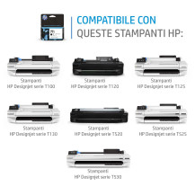 HP Confezione da 3 cartucce di inchiostro giallo DesignJet 711, 29 ml
