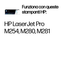 HP Cartuccia toner ciano originale LaserJet 203A