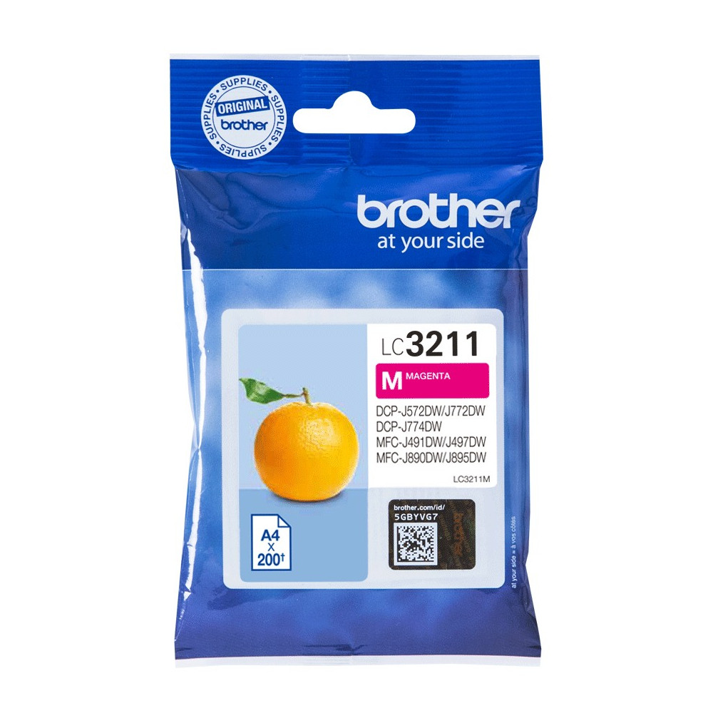 Brother LC3211M cartuccia d'inchiostro 1 pz Originale Resa standard Magenta