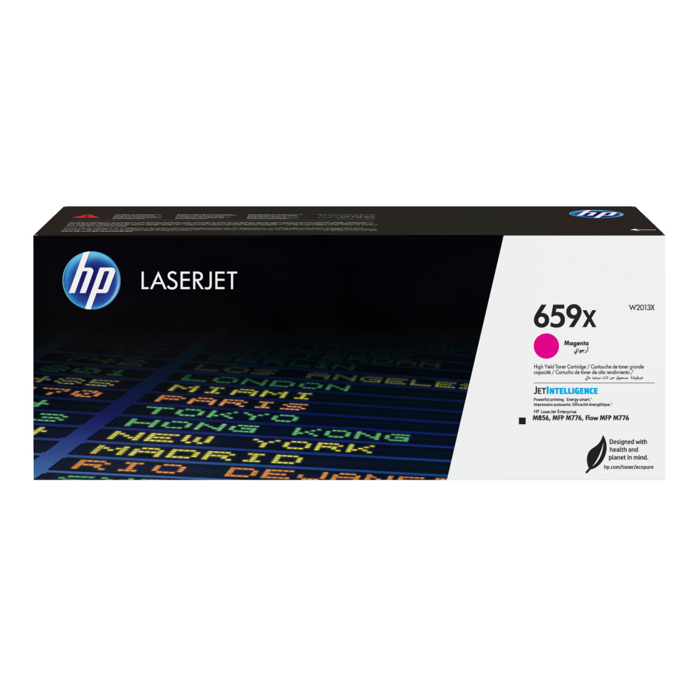 HP LaserJet Cartuccia toner magenta originale 659X ad alta capacità