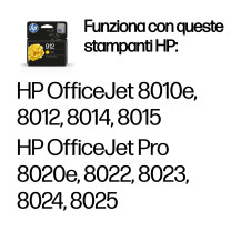 HP Cartuccia di inchiostro giallo originale 912