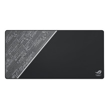 ASUS ROG Sheath BLK LTD Tappetino per mouse per gioco da computer Nero, Grigio, Bianco