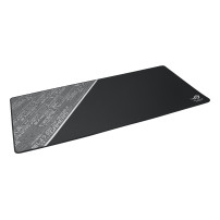 ASUS ROG Sheath BLK LTD Tappetino per mouse per gioco da computer Nero, Grigio, Bianco