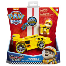 PAW Patrol Veicoli Ready Race Rescue, Veicolo Di Rubble con Suoni da Gara, dai 3 Anni